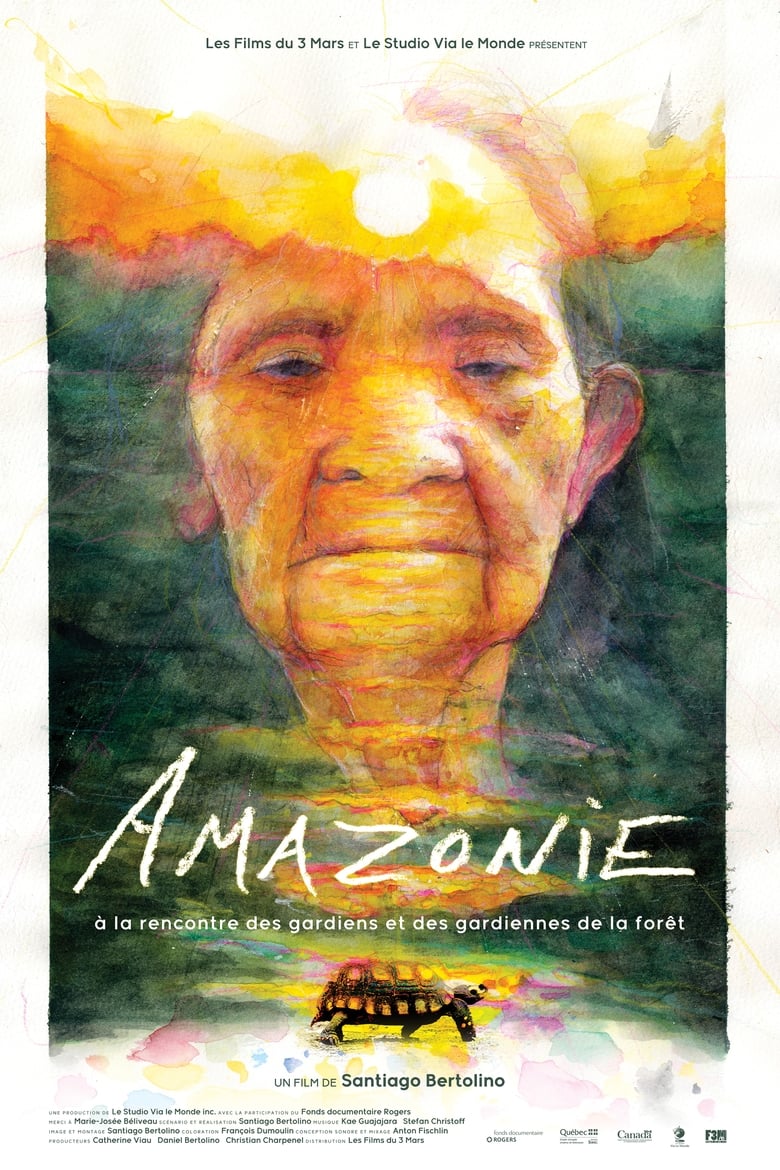 Poster of Amazonia, an Encounter with the Guardians of the Rainforest