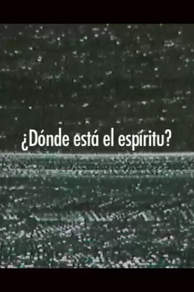 Poster of ¿Dónde está el espíritu?