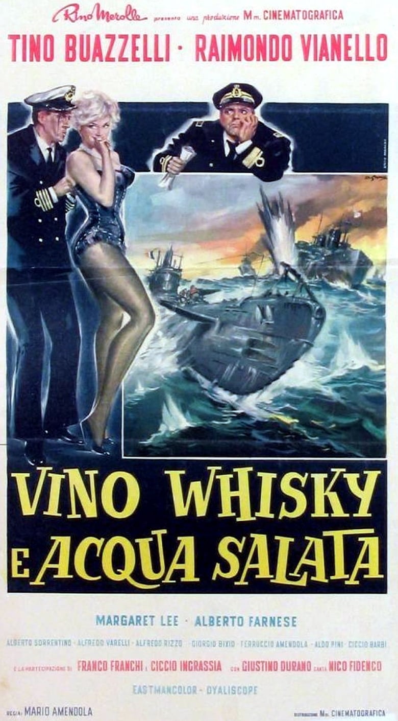 Poster of Vino, whisky e acqua salata