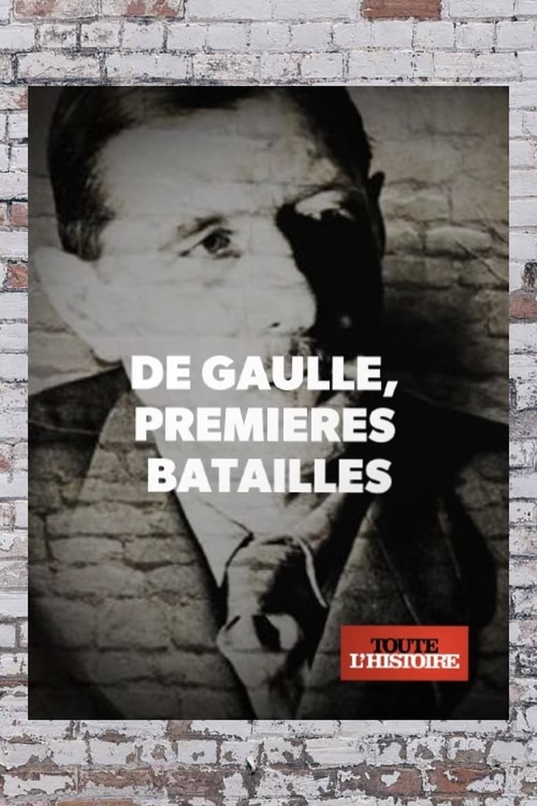 Poster of De Gaulle 1940, premières batailles