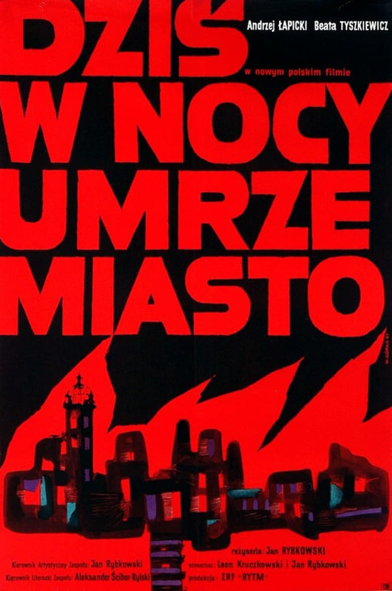 Poster of Dziś w nocy umrze miasto