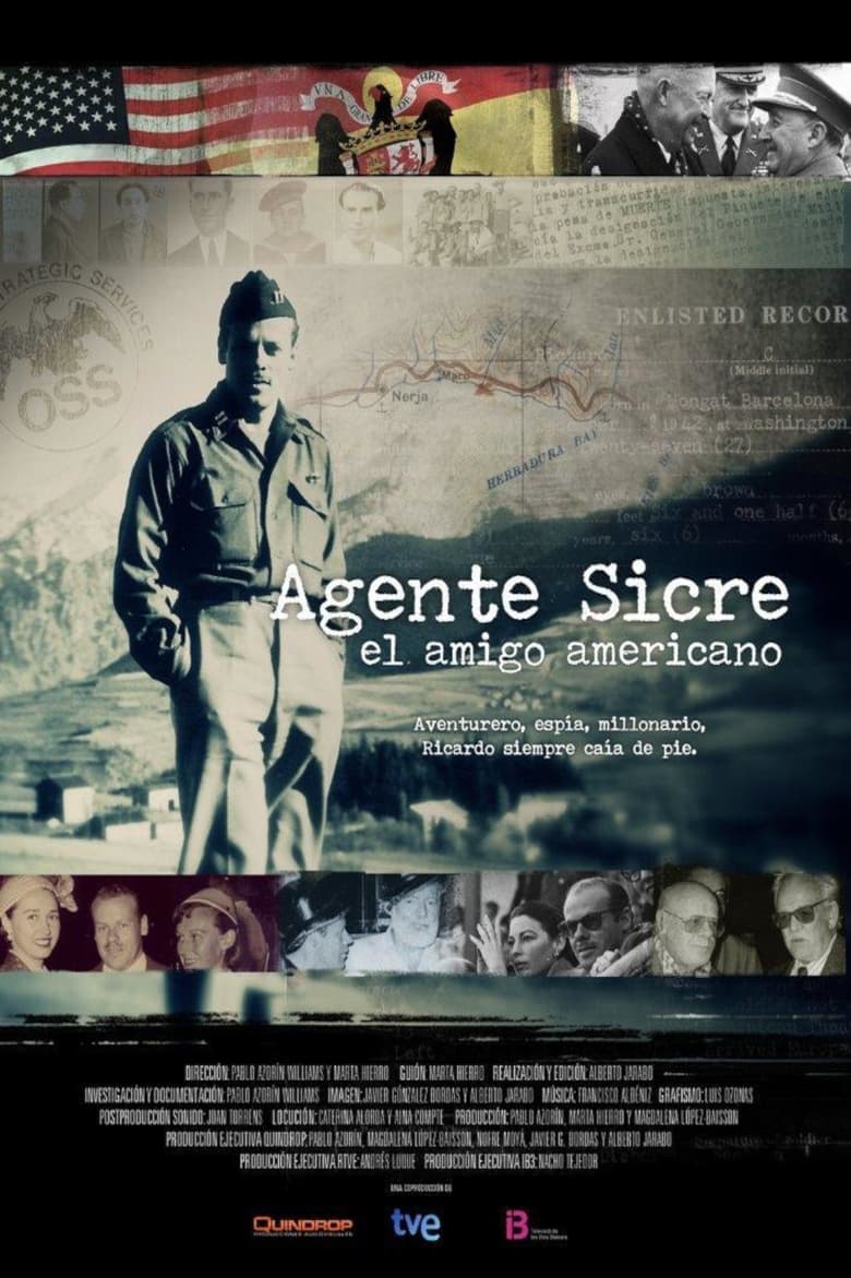 Poster of Agente Sicre, el amigo americano