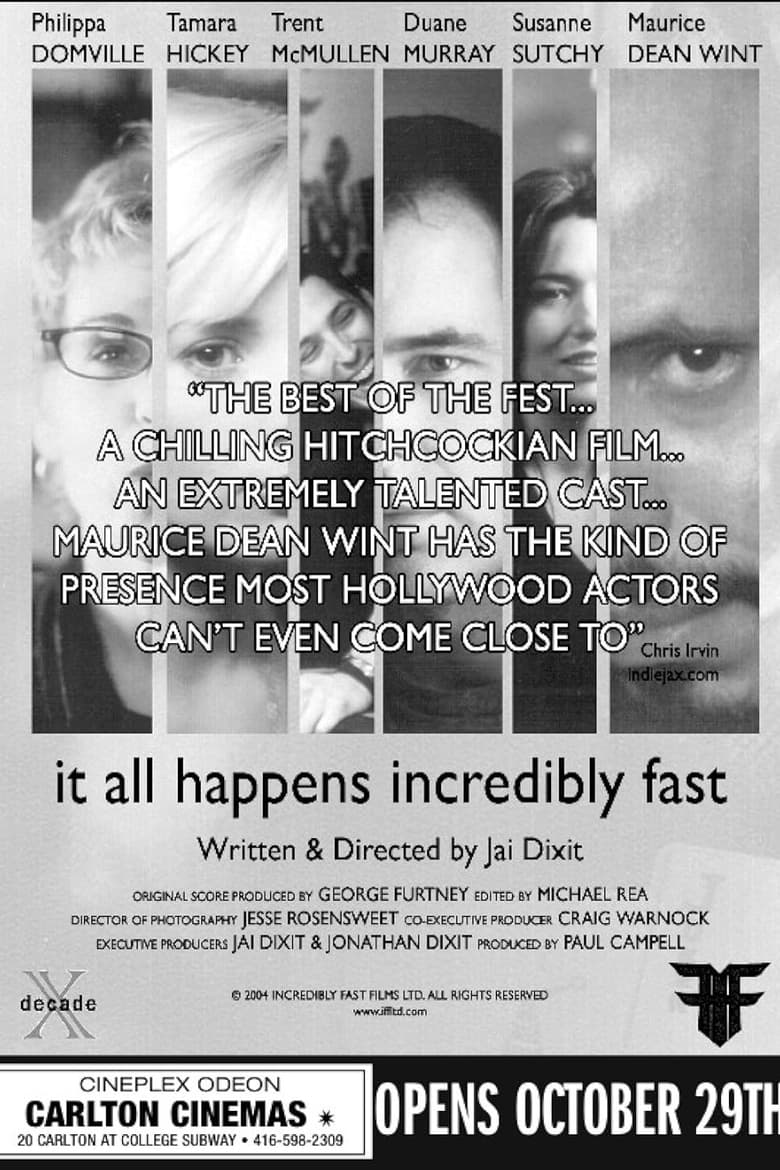 Poster of It All Happens Incredibly Fast