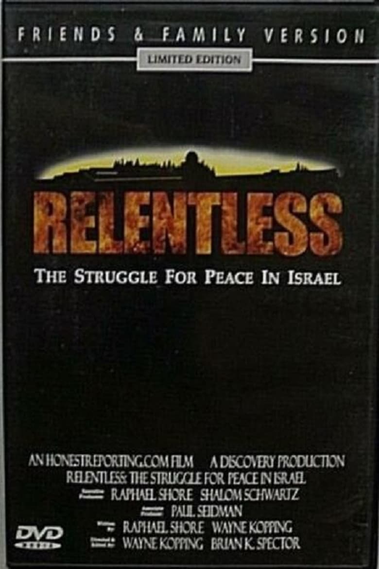 Poster of Relentless: Struggle for Peace in the Middle East