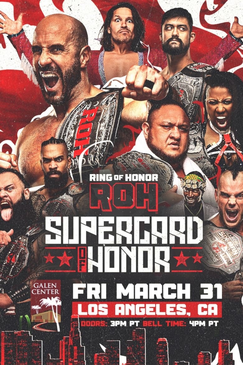 Poster of ROH: Supercard of Honor